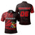 (Custom And Number) Tonga Polo Shirt Kalia Polynesian NO.1 LT6 - Wonder Print Shop