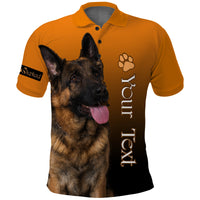 Custom German Shepherd Polo Shirt My Best Friend LT13 - Wonder Print Shop