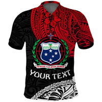 Custom Samoa Polo Shirt Beloved Samoan Mix Polynesian Pattern LT13 - Wonder Print Shop