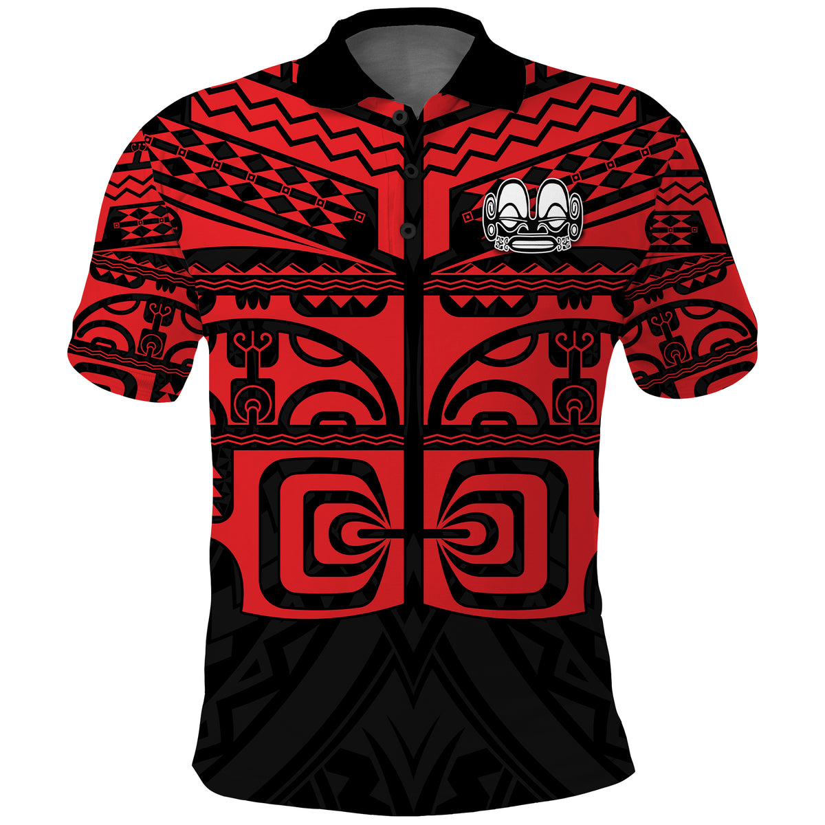 Custom Marquesas Islands Polo Shirt Marquesas Tattoo Ver.02 LT13 - Wonder Print Shop
