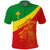 Ethiopia Polo Shirt Ethiopian Cross and Lion of Judah LT13 - Wonder Print Shop