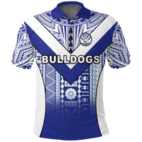 Makoi Bulldogs Polo Shirt Mix Tapa Fijian LT13 - Wonder Print Shop
