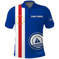 Cape Verde Polo Shirt Pride Cabo Verde LT13 - Wonder Print Shop