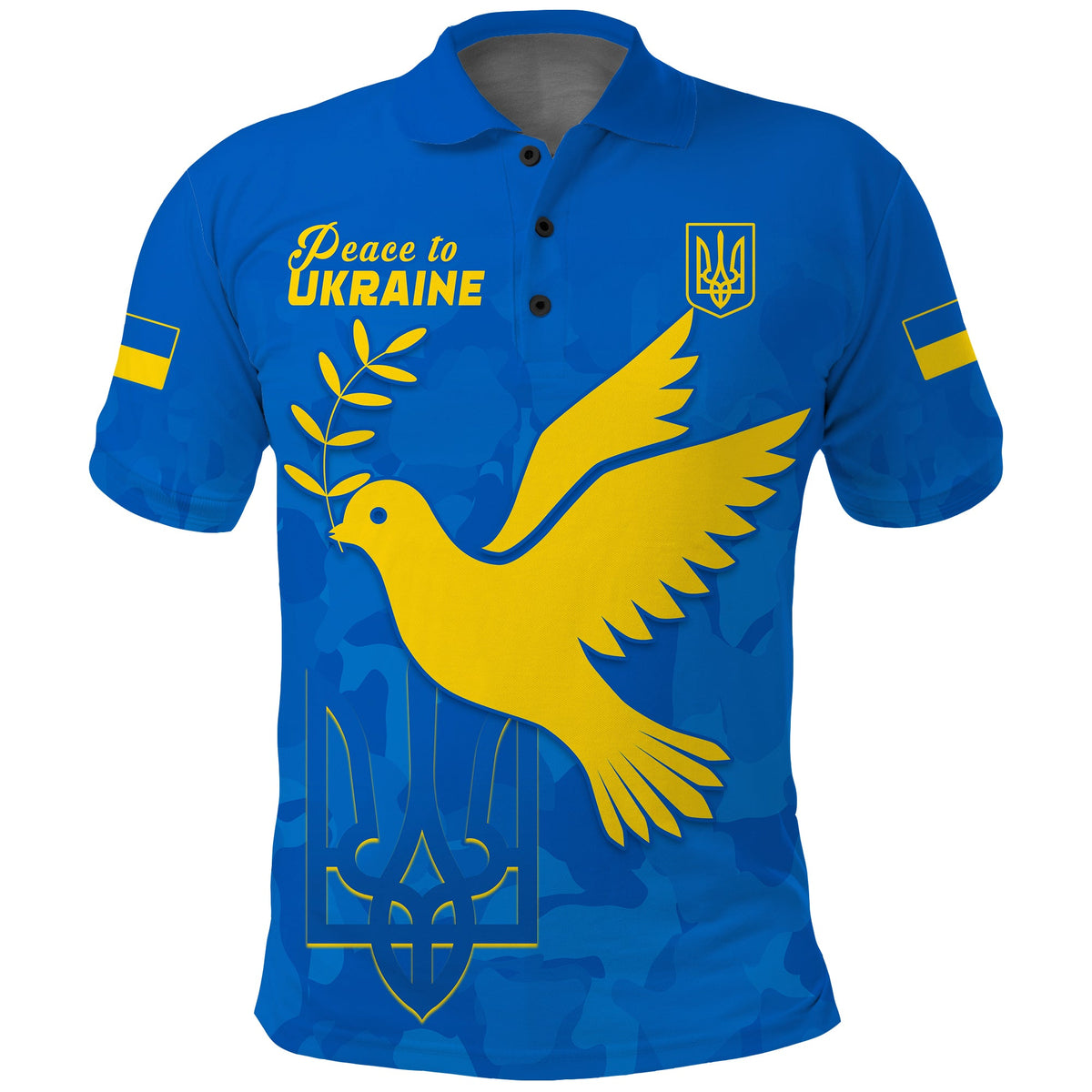 Ukraine Polo Shirt Always Style Camouflage LT13 - Wonder Print Shop