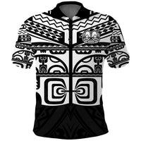 Custom Marquesas Islands Polo Shirt Marquesas Tattoo Black Special LT13 - Wonder Print Shop
