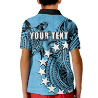 Custom Cook Islands Polo Shirt KID Mauke LT6 - Wonder Print Shop