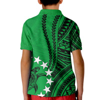 Cook Islands Rarotonga Polynesian Polo Shirt KID LT6 - Wonder Print Shop