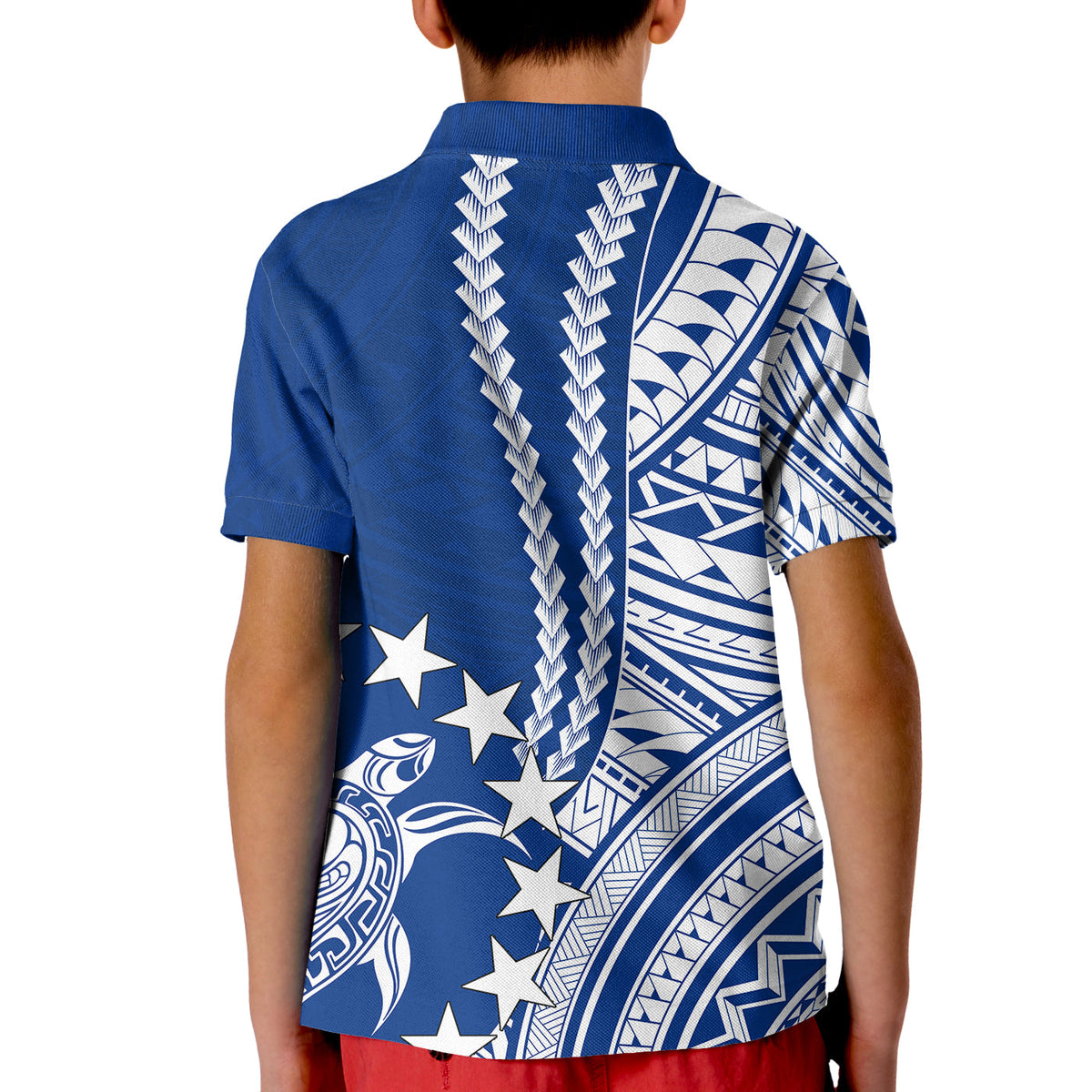 Cook Islands Rakahanga Polynesian Polo Shirt KID LT6 - Wonder Print Shop