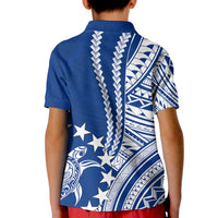 Cook Islands Rakahanga Polynesian Polo Shirt KID LT6 - Wonder Print Shop