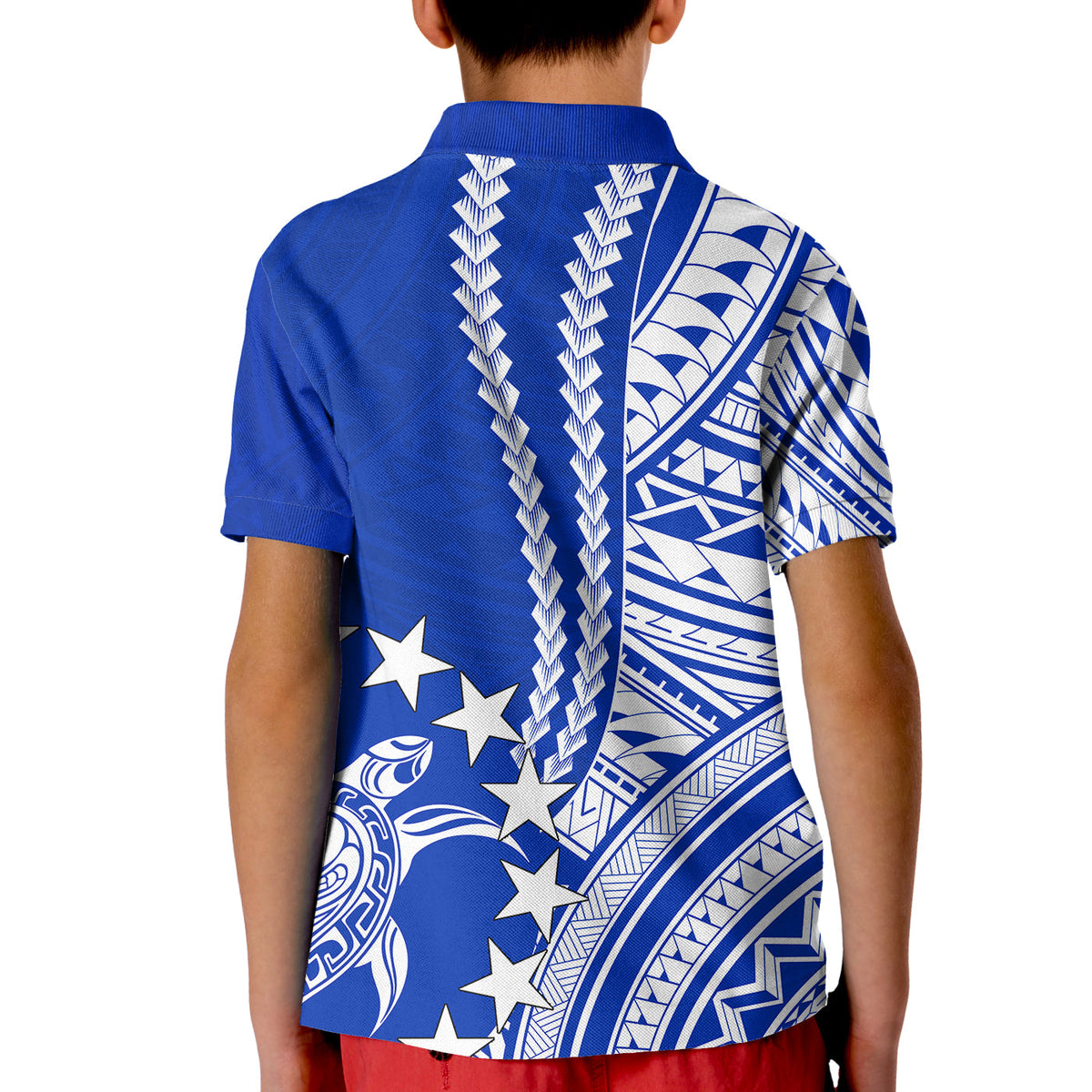Cook Islands Pukapuka Polynesian Polo Shirt KID LT6 - Wonder Print Shop