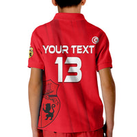 (Custom Text and Number) Tunisia Polo Shirt KID Always in My Heart LT13 - Wonder Print Shop