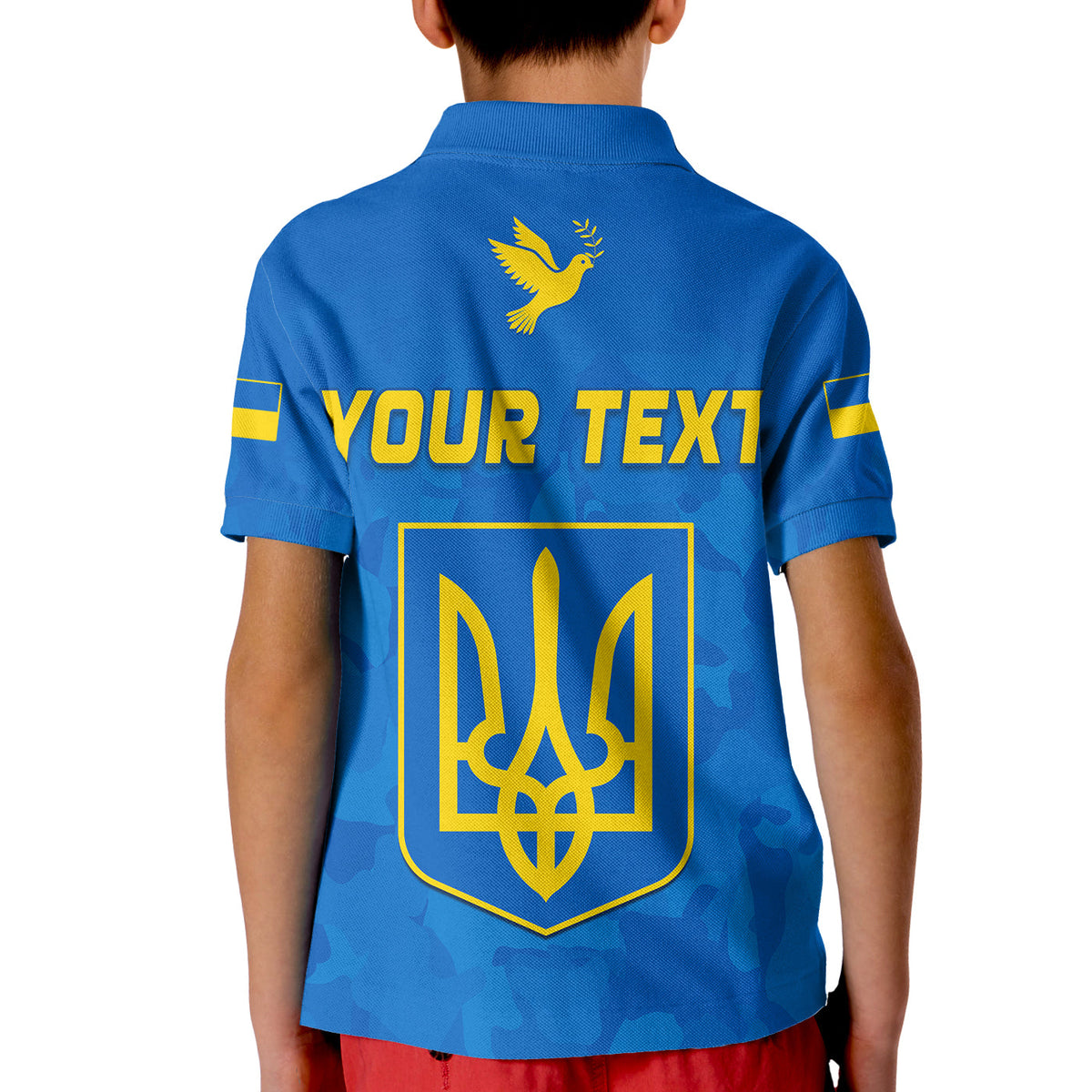 Custom Ukraine Polo Shirt KID Always Style Camouflage LT13 - Wonder Print Shop