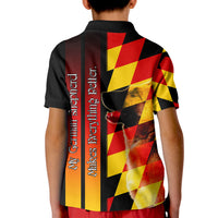 Custom German Shepherd Polo Shirt KID Germany Dogs Lovers LT13 - Wonder Print Shop