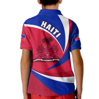 Haiti Polo Shirt KID Style Color Flag LT13 - Wonder Print Shop