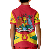 Custom Grenada Polo Shirt KID Keep Calm And Love Grenada LT13 - Wonder Print Shop