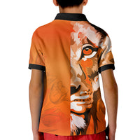 Netherlands Polo Shirt KID Style Lusty Dutch Lion LT13 - Wonder Print Shop