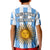 Argentina Football Polo Shirt La Albiceleste Campeon Proud White Ver.02 2022 LT14