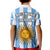 Argentina Football Polo Shirt La Albiceleste Campeon Proud White Ver.02 2022 - Wonder Print Shop