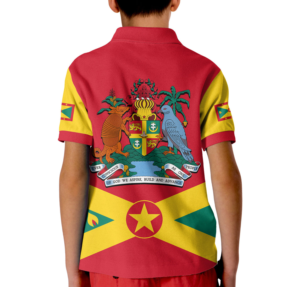 Grenada Polo Shirt KID Keep Calm and Love Grenada LT13 - Wonder Print Shop
