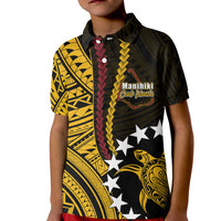 Cook Islands Manihiki Polynesian Polo Shirt KID LT6 - Wonder Print Shop