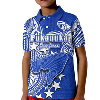 Custom Cook Islands Polo Shirt KID Pukapuka LT6 - Wonder Print Shop