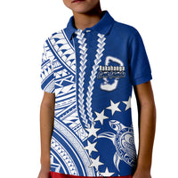 Cook Islands Rakahanga Polynesian Polo Shirt KID LT6 - Wonder Print Shop
