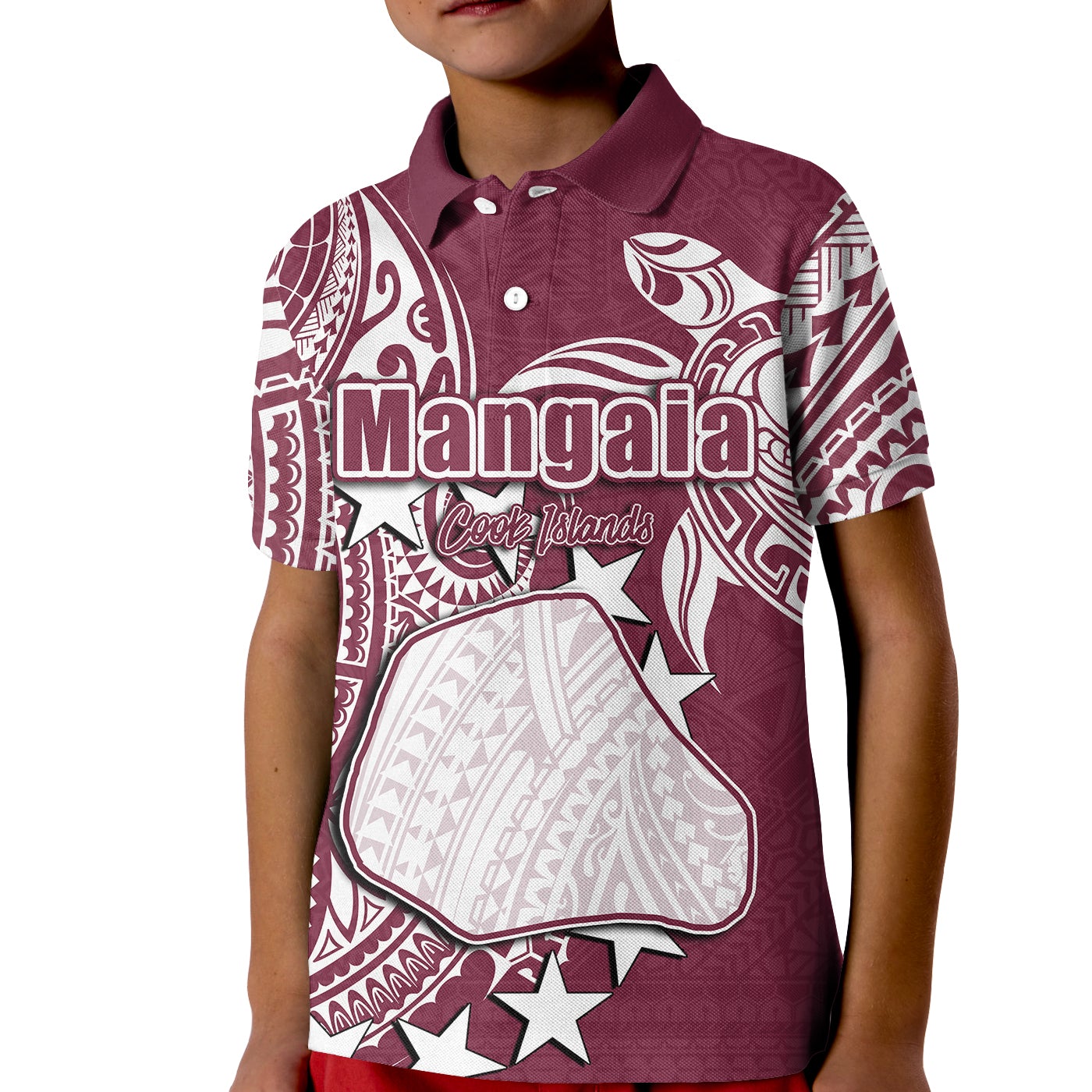 custom-personalised-cook-islands-polo-shirt-kid-mangaia