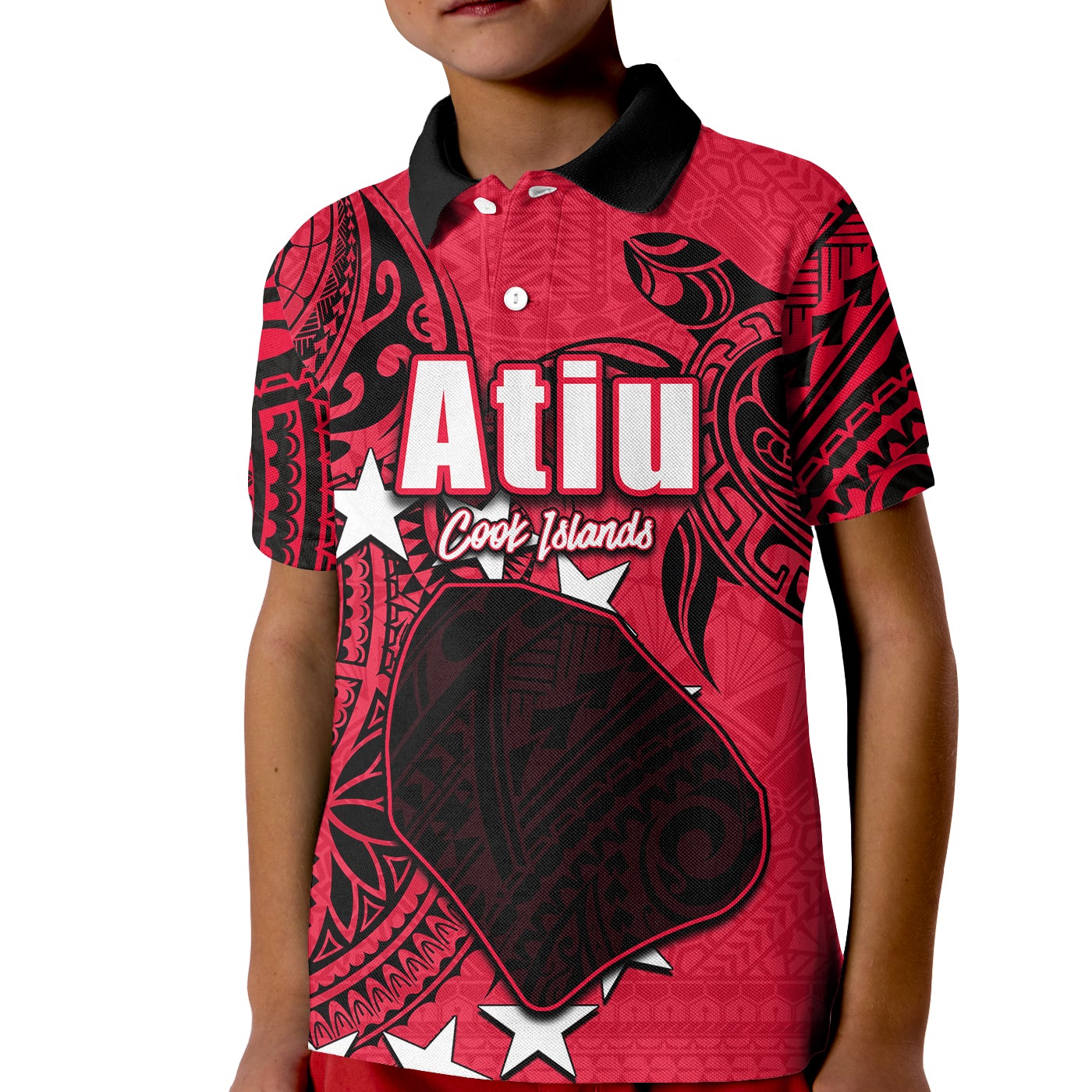 custom-personalised-cook-islands-polo-shirt-kid-atiu