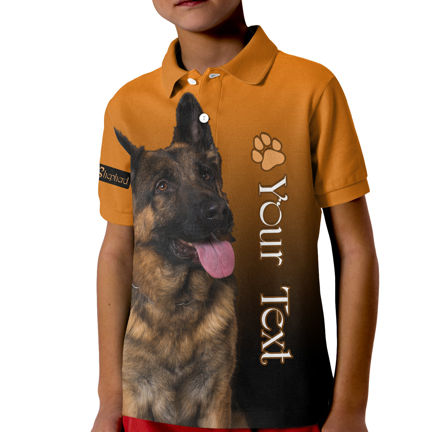 custom-personalised-german-shepherd-polo-shirt-kid-my-best-friend