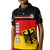 Custom Germany Football Polo Shirt KID Deutschland Sporty Style LT13 - Wonder Print Shop