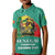 Custom Senegal Football Polo Shirt KID The Champions 2022 Style Map and Lion LT13 - Wonder Print Shop