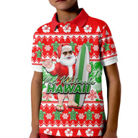 Hawaii Mele Kalikimaka Polo Shirt Christmas KID Cool Santa Claus LT6 - Wonder Print Shop