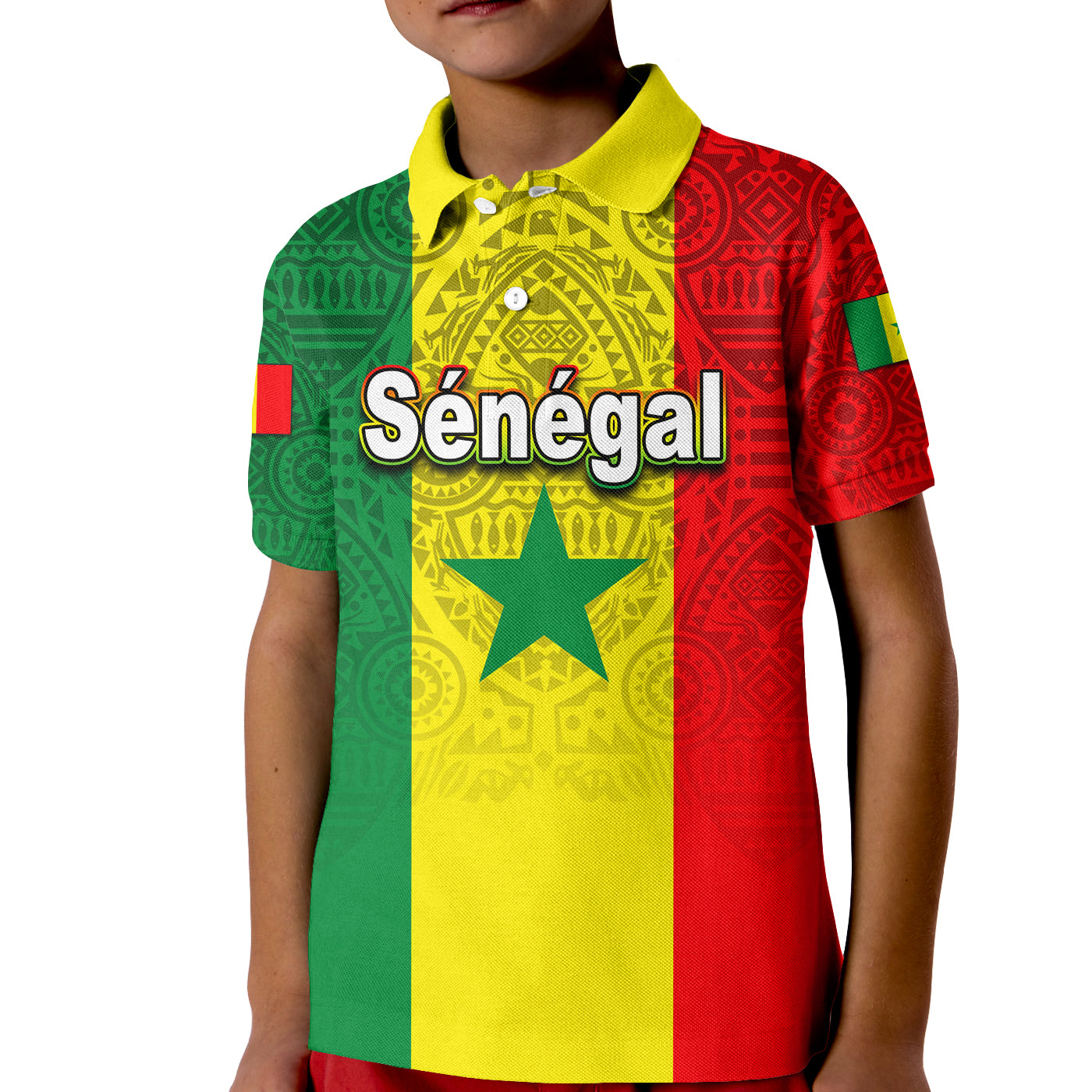 custom-personalised-senegal-polo-shirt-kid-african-pattens