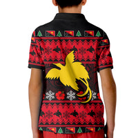 Papua New Guinea Polo Shirt Christmas KID LT6 - Wonder Print Shop