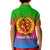 Custom Eritrea Polo Shirt KID Gradient Color Flag With Map LT6 - Wonder Print Shop