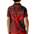 Custom Hawaii Golf Shirts Kanaka Map Polo Shirt KID Red Style LT6 - Wonder Print Shop