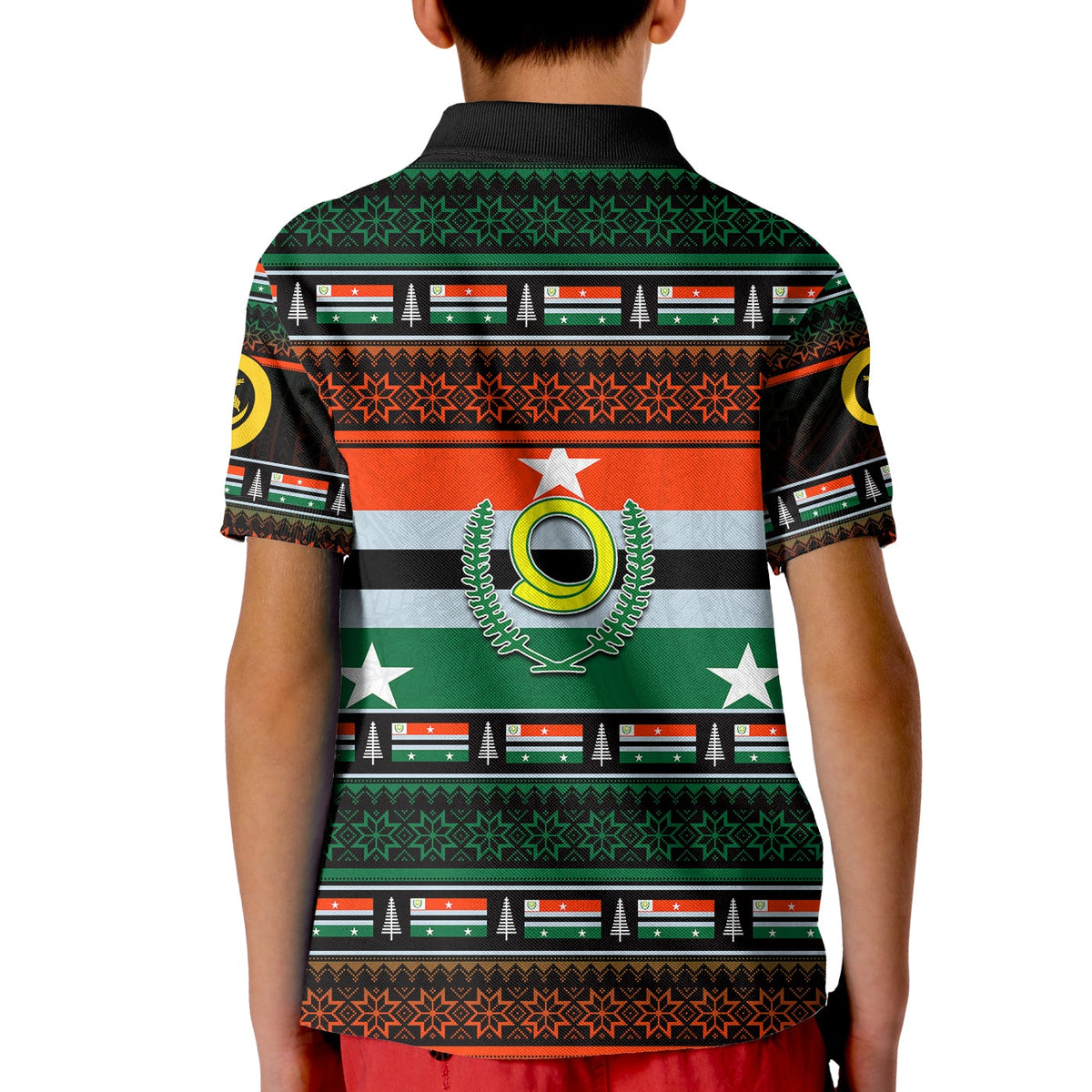 Penama Province Polo Shirt KID Of Vanuatu Christmas LT6 - Wonder Print Shop