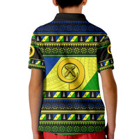 Malampa Province Polo Shirt KID Of Vanuatu Christmas LT6 - Wonder Print Shop