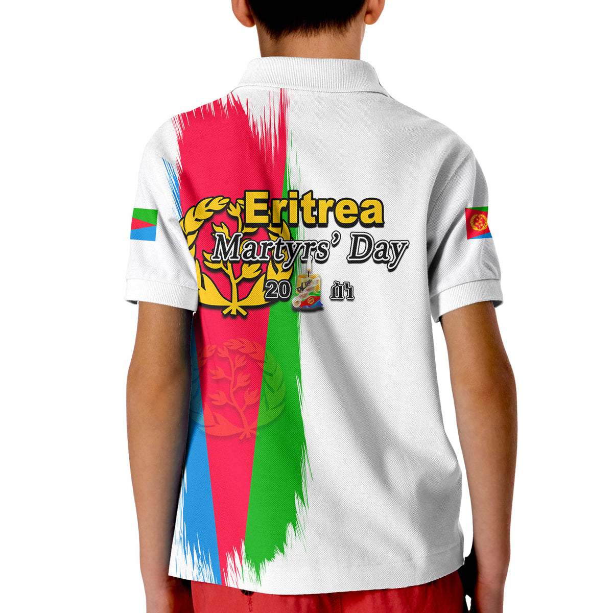 Eritrea Martyrs Day Polo Shirt KID In Memory LT6 - Wonder Print Shop