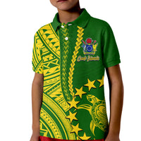 Cook Islands Polynesian Polo Shirt KID LT6 - Wonder Print Shop