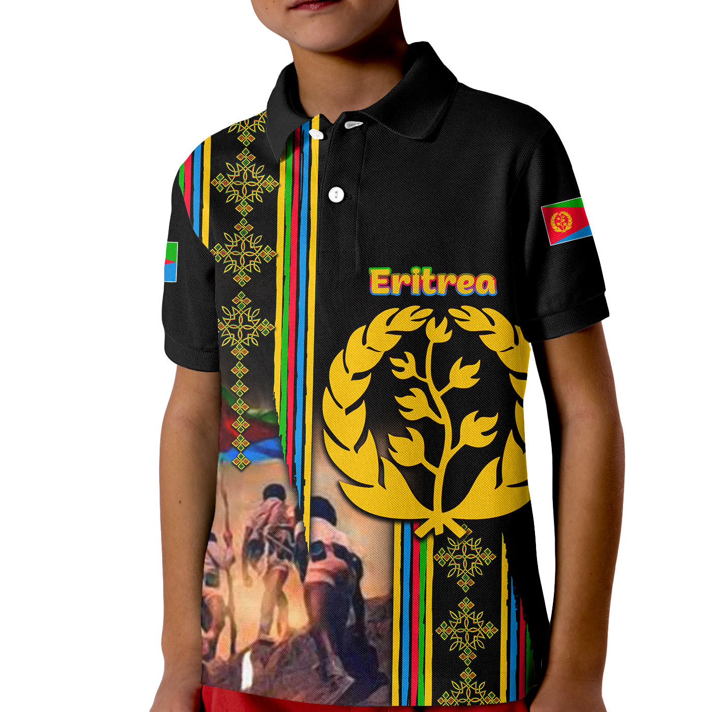custom-personalised-eritrea-martyrs-day-polo-shirt-kid-eplf-mix-tilet