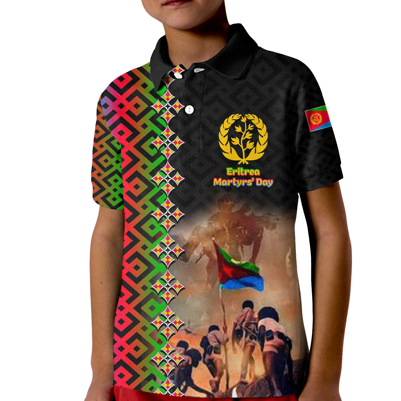 custom-personalised-eritrea-martyrs-day-polo-shirt-kid-eplf