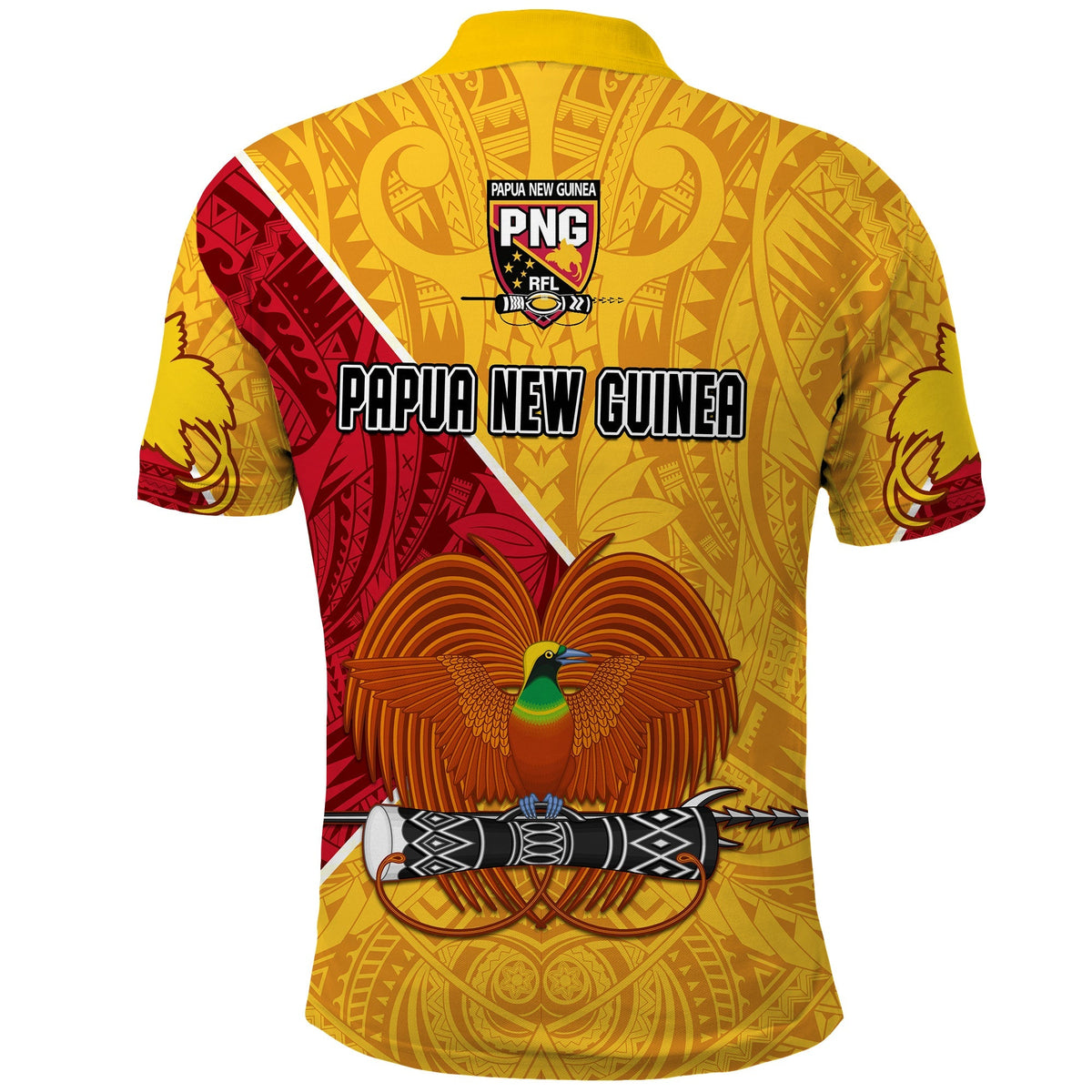 The Kumuls PNG Polo Shirt Papua New Guinea Polynesian Dynamic Style - Wonder Print Shop