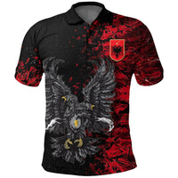 Double headed Eagle of Albania Polo Shirt Special - Wonder Print Shop