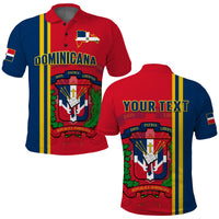Custom Dominican Republic Polo Shirt Happy 179 Years Of Independence - Wonder Print Shop
