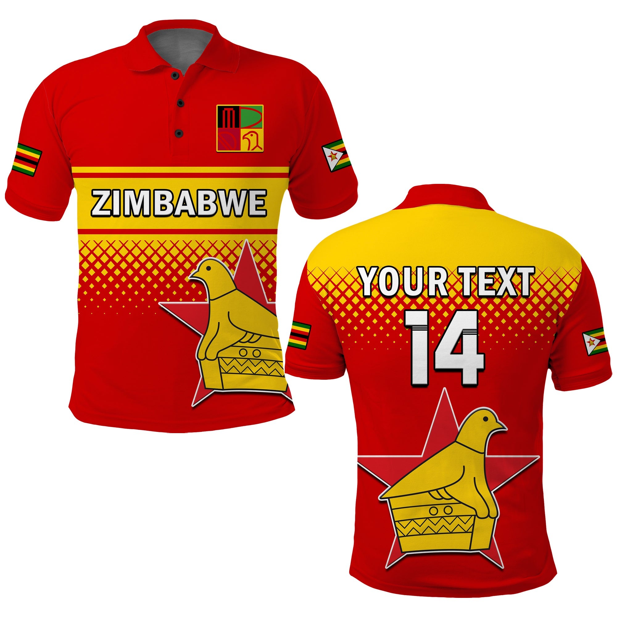 custom-text-and-number-zimbabwe-cricket-polo-shirt-the-chevrons-odi-style