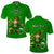 Custom Ireland Polo Shirt Saint Patricks Day Happy Leprechaun And Shamrock - Wonder Print Shop
