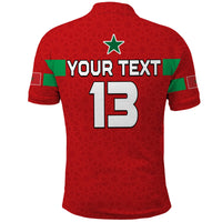 (Custom Text and Number) Morocco Football Polo Shirt Champions World Cup New History LT13 - Wonder Print Shop