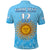 (Custom Text and Number) Argentina Football Polo Shirt Vamos Sky Champions World Cup Fire LT13 - Wonder Print Shop