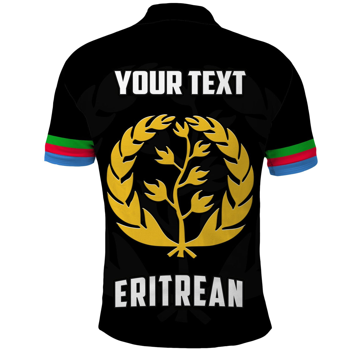 Custom Eritrea EPLF Polo Shirt Spirit Eritrean LT13 - Wonder Print Shop